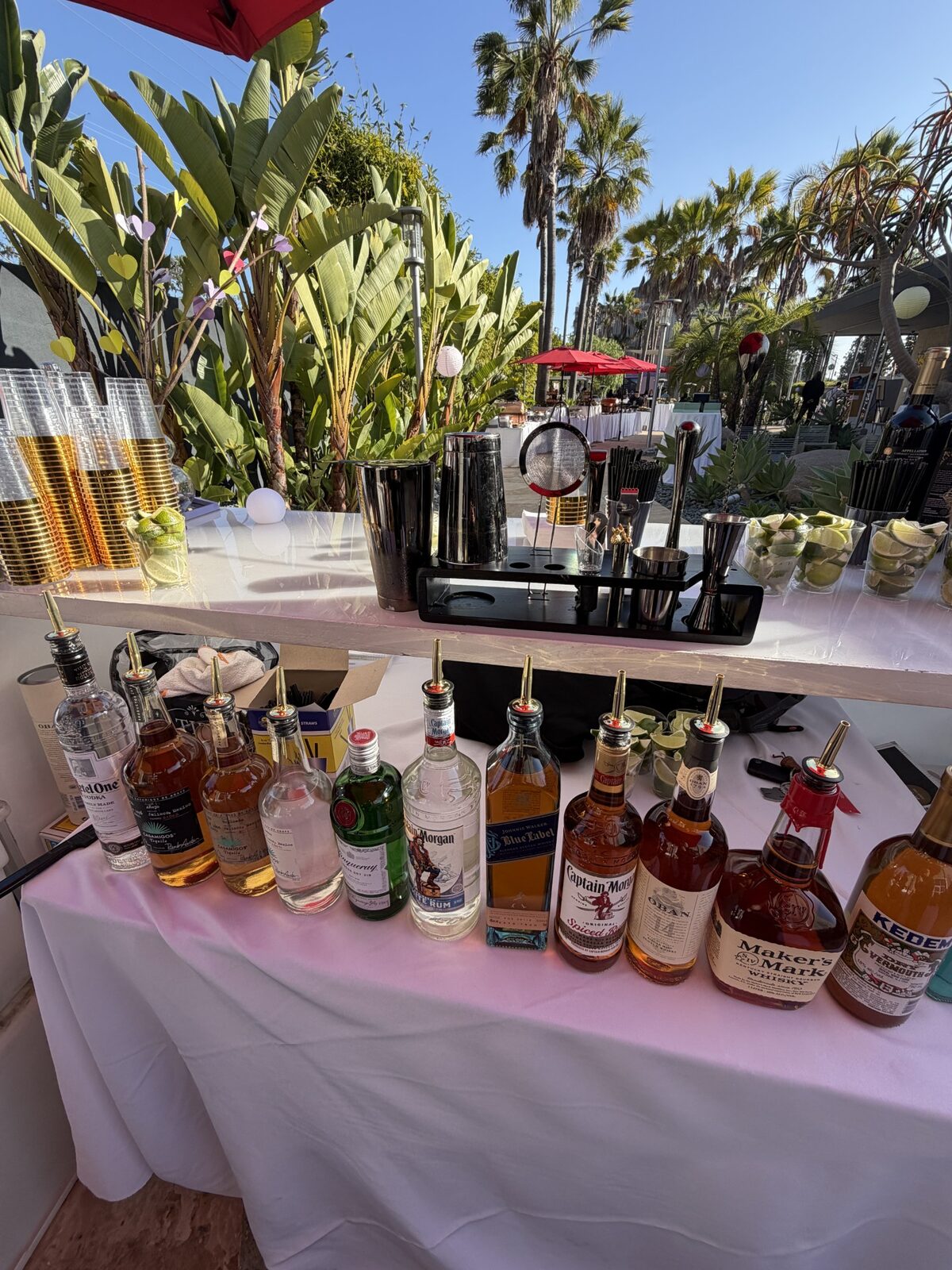 Guests enjoying drinks at a Belle For A Shot event