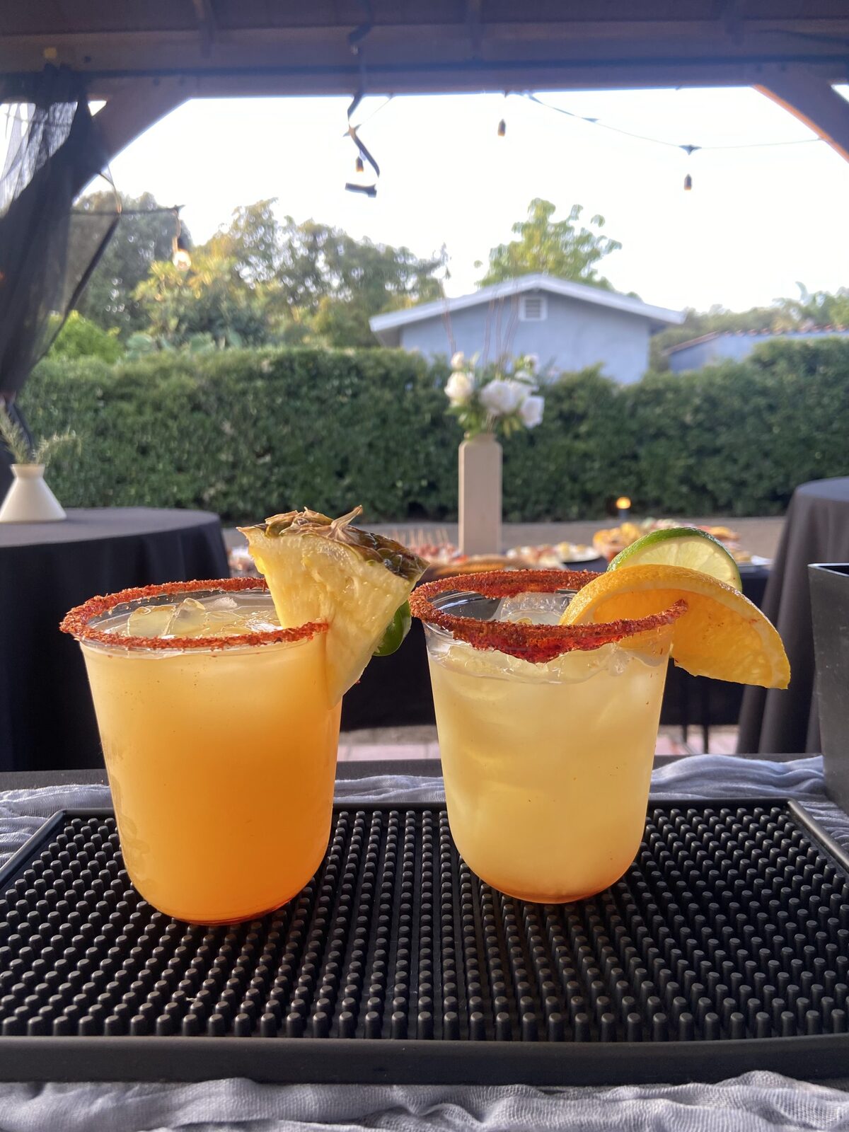 Premium bartending service moment by Belle For A Shot